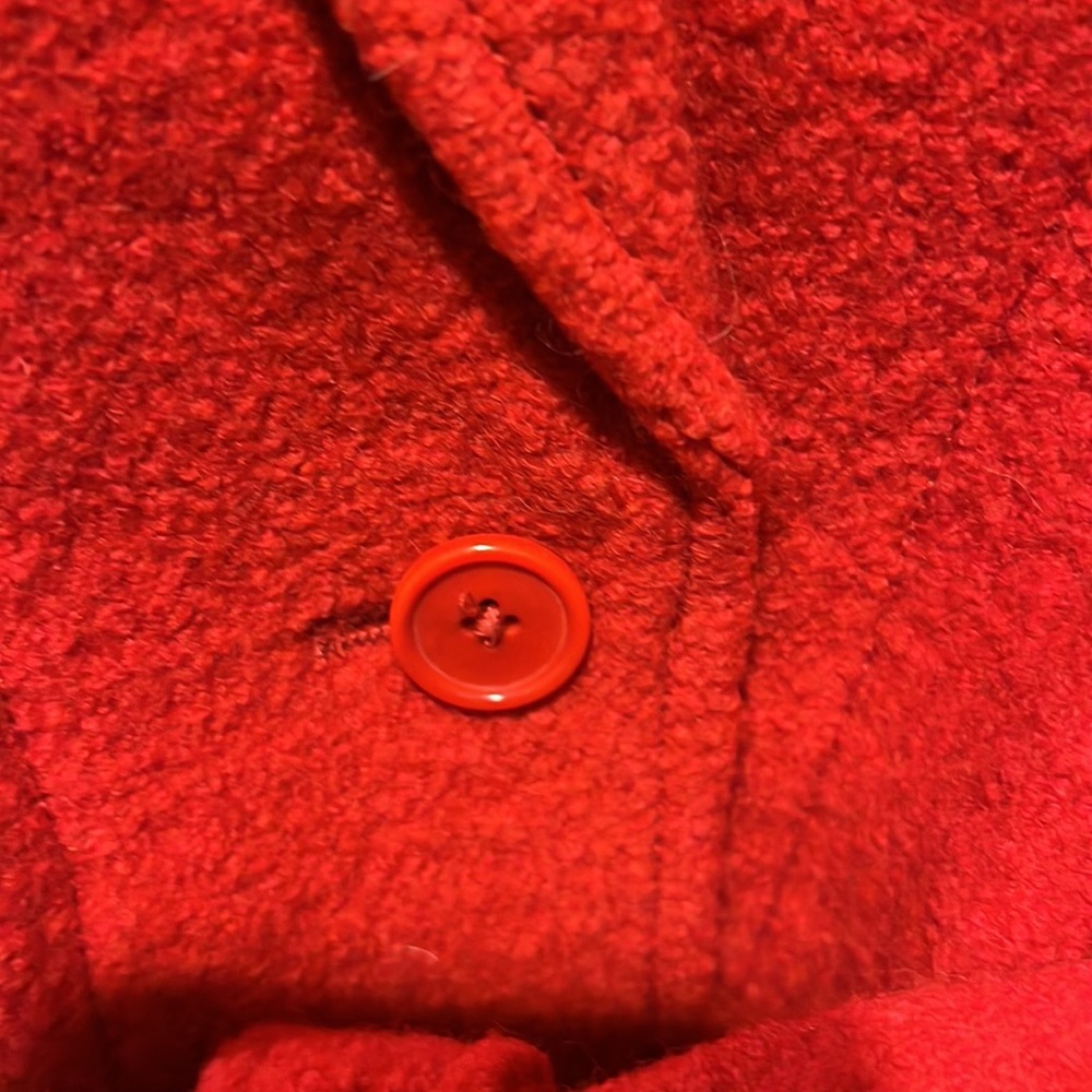 J.Crew Red Wool Jacket - Picture 5 of 6